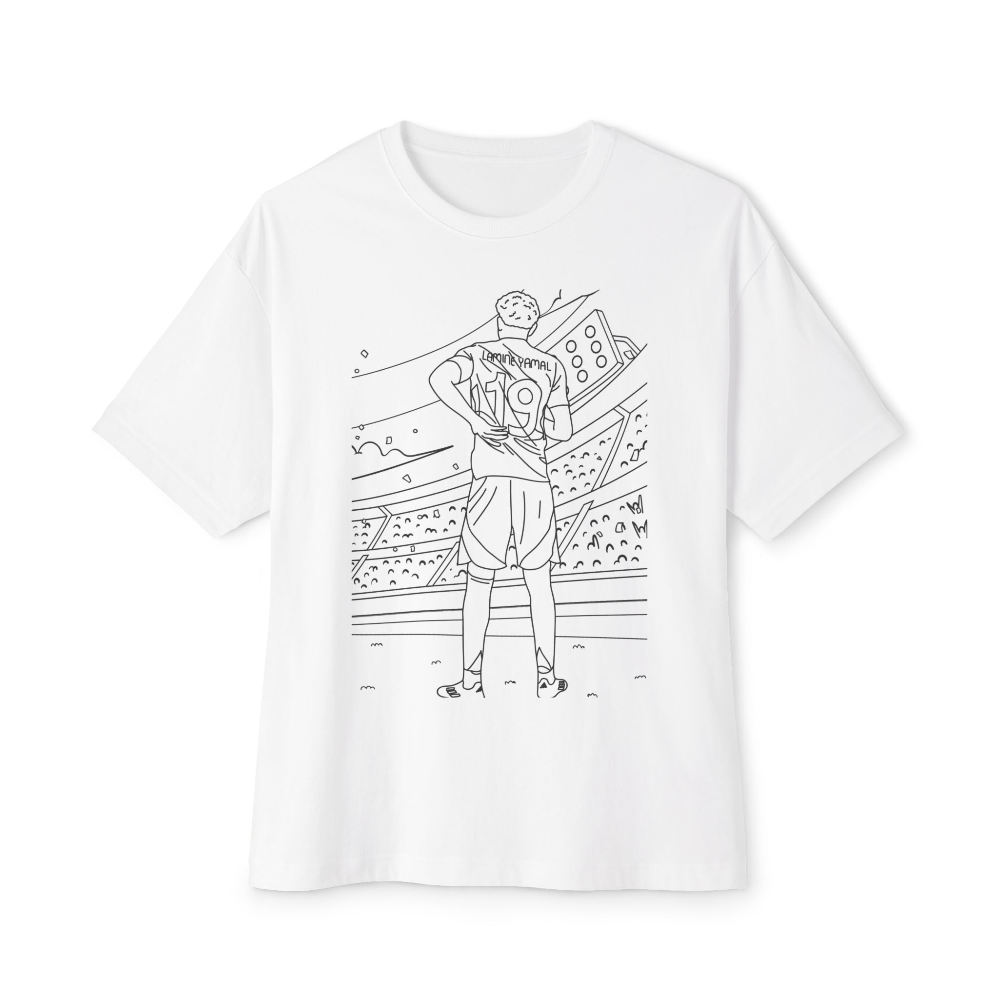 Lamin Yamal Unisex Oversized Standard T-Shirt