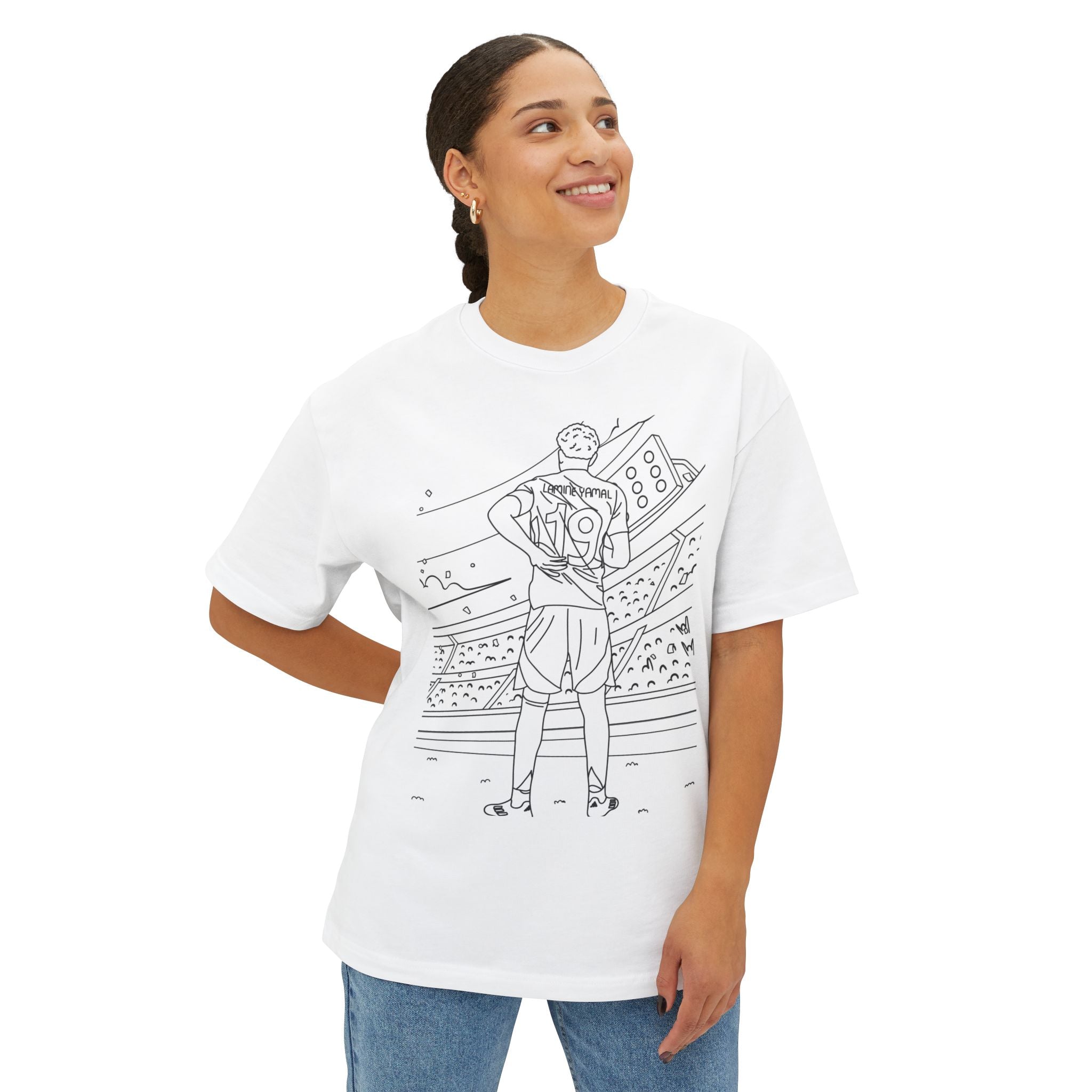 Lamin Yamal Unisex Oversized Standard T-Shirt